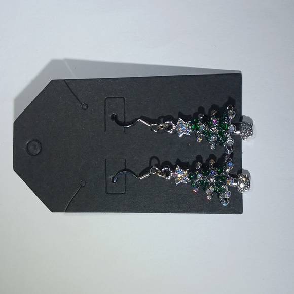 Hand Crafted Jewelry - Christmas Tree Earrings Handmade Host Pick